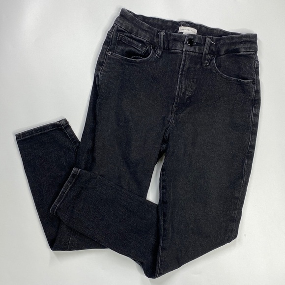 Good American Denim - Good American Good Petite Skinny Jeans Black 001 Size 8/29